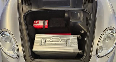 Voll Aluminium Hartschalen Koffer Trolley passend für Porsche Boxster Cayman 987 - Bild 1 von 4