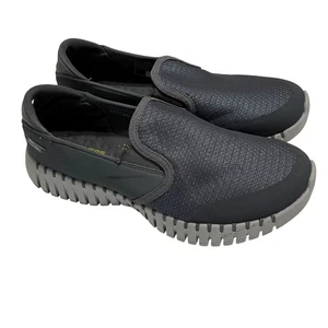 Skechers Shoes Mens 9 Gowalk Smart Vetiver Slip On Sneakers  Grey Low - Picture 1 of 8