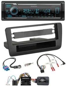Kenwood Bluetooth Lenkrad DAB USB Autoradio für Audi A1 (ab 2010) - Bild 1 von 10