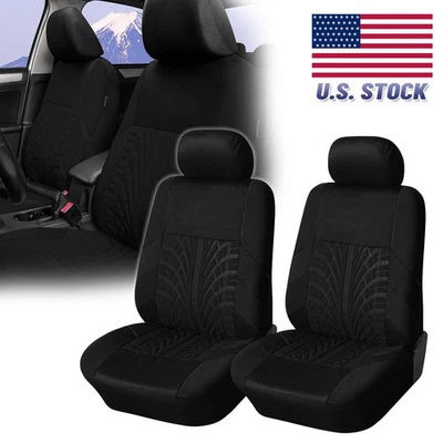 2x Cloth Seat Covers Full Set for Front Protector For BMW 325i 335i 320i 328i AB - Image 1 of 4