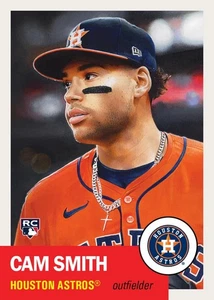 Tarjeta Topps MLB® Living Set® #856 ⚾️ Cam Smith RC ⚾️ Houston Astros 🧑‍🚀 - Imagen 1 de 2