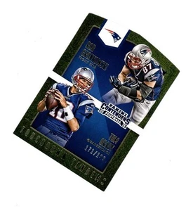 2015 Contenders SP CUT ROB GRONKOWSKI TOM BRADY /199! Patriots SEE - Picture 1 of 2