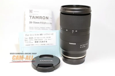Tamron 28-75 mm F/2.8 Di-III RXD A036 Lens For Sony E-Mount **Very Good** - Image 1 of 4