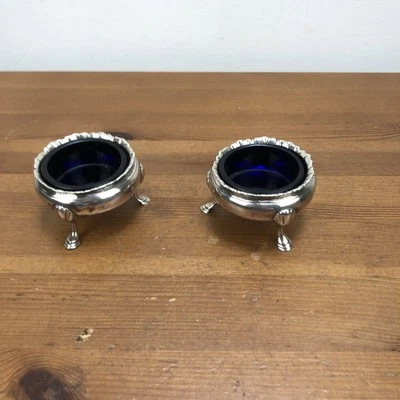 sales de mesa de plata georgiana Benjamin Mountigue Londres 1781 Foto 1 de 4