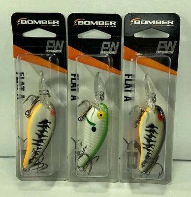 Bomber Flat A 2 1/2" 3/8 oz Foto 1 de 2