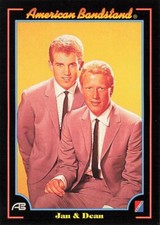 1993 Collect-A-Card American Bandstand Jan & Dean #33 