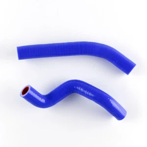 Silicone Radiator Coolant Hose For Kawasaki KFX450 KFX 450 2008-2017 2016 Blue - Picture 1 of 7
