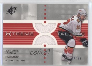 2002-03 SPx Xtreme Talents /99 Jarome Iginla #X-JI HOF