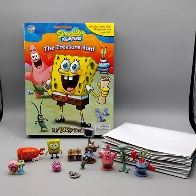 Spongebob My Busy Book - Board book By Phidal Publishing With 12 Figures & Mat - Image 1 of 4