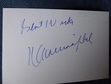 Bollywood Monsoon Wedding League Extraordinary NASEERUDDIN SHAH hand signed card