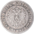 [#1173017] Coin, Finland, Alexander II, Markka, 1865, Helsinki, VF(30-35), Silve