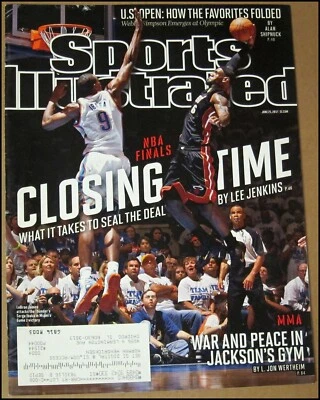 25/06/2012 Sports Illustrated Finales NBA Miami Heat OKC Thunder Lebron James MMA Foto 1 de 4