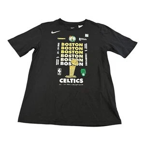 Boston Celtics 2024 NBA Champions Nike Official Finals Shirt Youth L 14/16 - Picture 1 of 4
