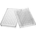 5Pcs Flat Bottom Tissue Culture Plate Plastic Cell Culture Board Petri Dish  Lab