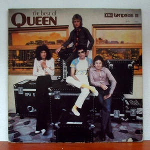 Queen – The Best Of Queen (Beige Labels/Black Text) - RARE POLAND PRESS - Imagen 1 de 4