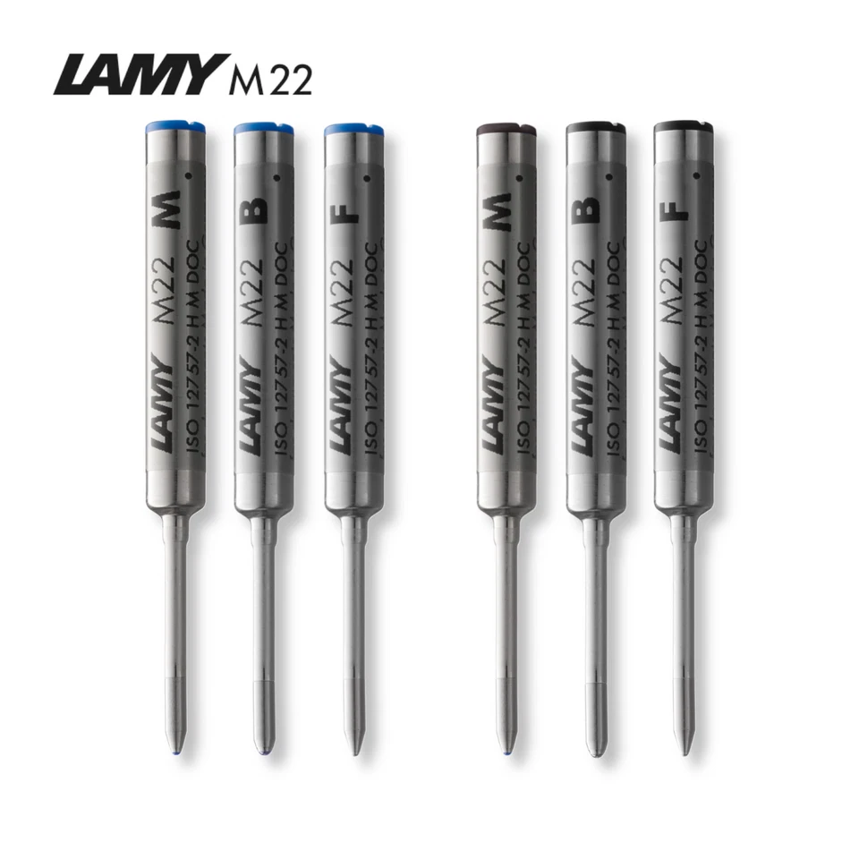 LAMY PICO Mine M22 schwarz blau F M B Kugelschreibermine M 22 Kuli mine - Bild 1 von 1