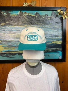 Men's ABC Arrow Building Center Hat Adjustable Strap Baseball Brimmed Snap Back - Picture 1 of 9