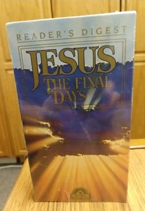 Jesus The Final Days VHS Tape Readers Digest, Sealed! 1991, Vintage - Imagen 1 de 2