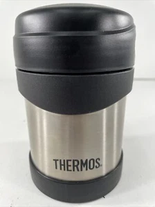 Barattolo bevande alimenti doppia parete acciaio inox isolato sottovuoto marca Thermos 10 oz  - Foto 1 di 5