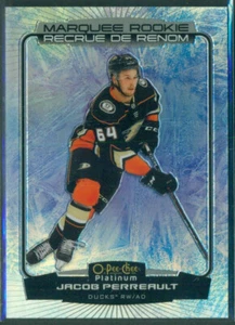 2022-23 O-Pee-Chee PLATINUM Marquee Rookie Arctic Freeze JACOB PERREAULT RC /99 - Picture 1 of 2