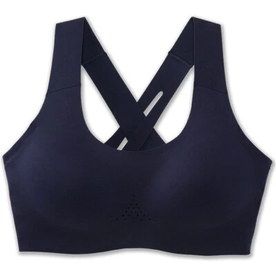 Sujetador Brooks L33859 Azul Marino Dare Espalda Cruzada Run Para Mujer Talla 34DD/E Foto 1 de 4