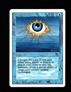 MTG Thoughtlace NM- Revised 3rd Ed. Magic the Gathering ~ Free Shipping ~ - Picture 1 of 2