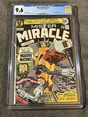 Mister Miracle 5🔥CGC 9.6🔥🔑2nd Big Barda🔑1st App Virman Vundabar HTF 3 9.8’s - Image 1 of 2