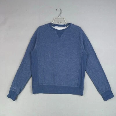 Sudadera Jack Spade Para Hombre Azul Medio Cuello Redondo Pullover Jersey Básico Bleeker Foto 1 de 4