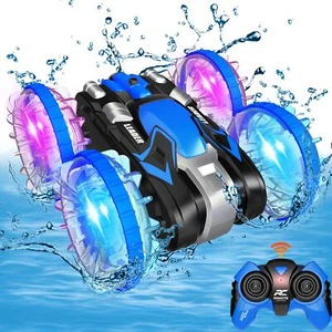 Amphibious RC Car for Kids 2.4 GHz Remote Control Boat Waterproof RC Truck - Picture 1 of 7