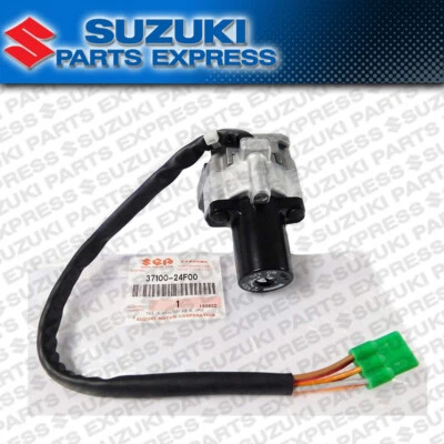 NUEVO 1999-2007 SUZUKI HAYABUSA GSX1300R OEM INTERRUPTOR DE ENCENDIDO LLAVES 37100-24F01 Foto 1 de 4