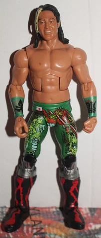 WWE USED Yoshi Tatsu Mattel Elite Action Figure Wrestling Series 10 Cover