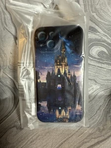 Disney Castle iPhone 15 Snap On Flexible Phone Case  - Picture 1 of 2