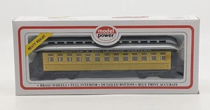 Model Power 5509 HO Denver & Rio Grande Western 48' Old Time Wooden Coach Car LN - Picture 1 of 1