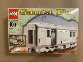 LEGO Trains: Santa Fe Cars-Set I (10025)-Brand New In Factory Sealed Box