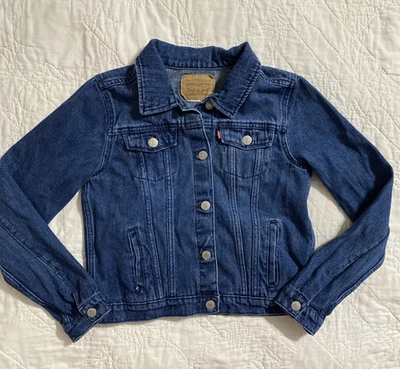 Levi's Boys' Denim Trucker Jacket, Medium - Image 1 of 4