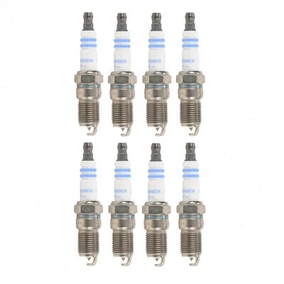 8 pc Bosch Platinum Spark Plugs for 1996-1999 Chevrolet C1500 Suburban 5.7L xk - Image 1 of 4