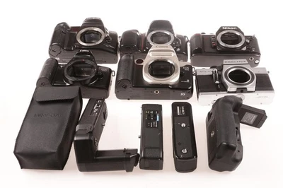 Colección de varias cámaras SLR - 11 piezas dispositivos para aficionados - Imagen 1 de 4