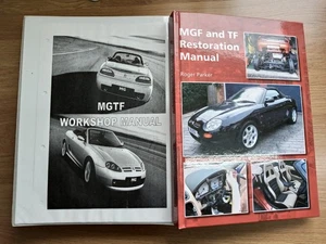 2002-2005 MG TF Workshop Manual 763 Pgs in A4 Folder + Haynes Restoration Manual - Picture 1 of 6