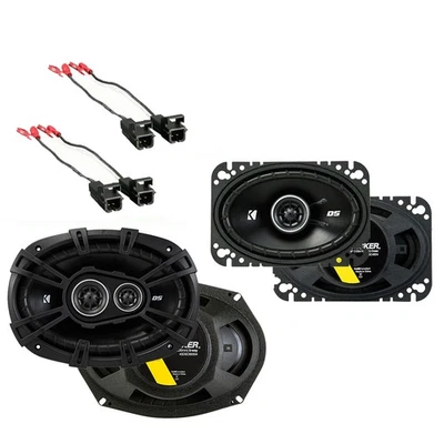 Paquete Kicker de actualización de altavoz de fábrica para Chevy Córcega 1991-1996 DSC46 DSC693 Foto 1 de 4