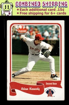 2004 Fleer Tradition #163 Adam Kennedy - Anaheim Angels Baseball Card - Image 1 of 2