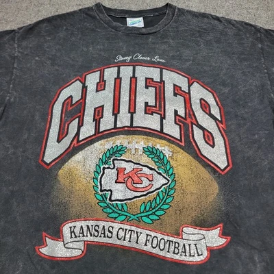 Camisa Kansas City Chiefs Adulto Extra Grande Lavado Ácido '47 Vintage Tubular Stoney Foto 1 de 4