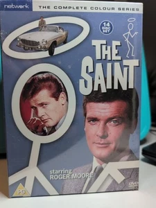 The Saint The Complete Colour Series 14 Disk Set, Roger Moore. Region2 Brand New - Picture 1 of 7