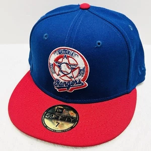 New Era Gastonia Rangers Team Logo MiLB 59FIFTY eng anliegende Mütze Gr. 7 blau Baseball - Bild 1 von 5