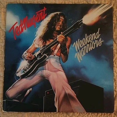 Ted Nugent - Weekend Warriors 12" Vinyl  Record LP Album 1978, Play Tested 👍 Foto 1 de 4