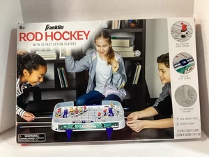 Table Top Rod Hockey Game Set - Mini Tabletop Rod Hockey Board - Hockey Toy - Picture 1 of 2