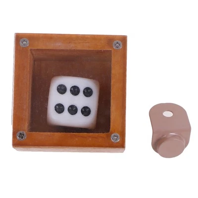 Predicting Magic Shows Dice in the Box Stage Magic Tips Magic Props Toys - Image 1 of 4