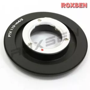 Pentax 110 mount lens to Micro 4/3 MFT mount adapter OM-D E-M5 II M10 GH5 G8 GX8 - Picture 1 of 2