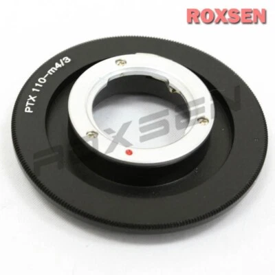 Pentax 110 mount lens to Micro 4/3 MFT mount adapter OM-D E-M5 II M10 GH5 G8 GX8 - Image 1 of 2