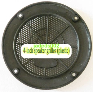 2pcs 4"inch 115mm Speaker grille decorative circle Plastic protective mesh cover - Picture 1 of 3