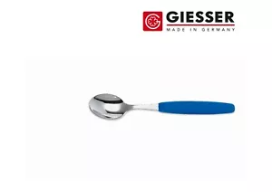Giesser Messer Besteck 16 cm blau klein Teelöffel Kaffeelöffel Küchenartikel - Bild 1 von 3